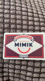 Mimik Deventer film en theater waarde €50.-, Drie personen of meer, Cadeaubon, Overige typen