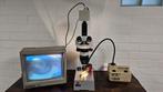Camera, monitor en verlichting voor microscoop, Ophalen of Verzenden, Gebruikt, Overige typen