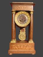 Antiek Franse Napoleon EMPIRE klok met inleg, Ophalen