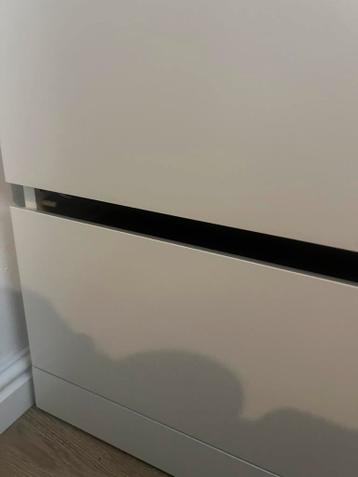 Ikea MALM kast wit 123x80 - afbeelding 2