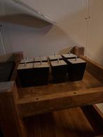 Zwarte Meubelpoten / Bedpoten - 9,5cm, Ophalen, Tafelpoot, Nieuw, Minder dan 50 cm