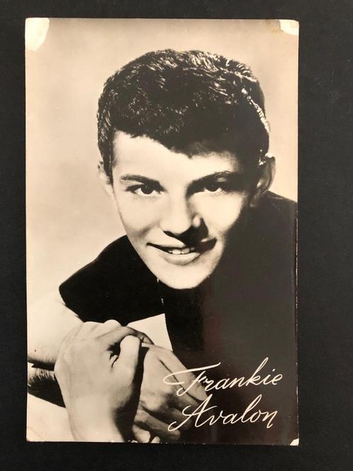 Ansichtkaart Popartiest Frankie Avalon, Verzamelen, Ansichtkaarten | Themakaarten, Ongelopen, 1940 tot 1960, Sterren en Beroemdheden