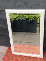 Grote spiegel met houten lijst, Huis en Inrichting, Woonaccessoires | Spiegels, Ophalen, Zo goed als nieuw, Minder dan 100 cm