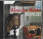 Klaas Jan Mulder - In concert - Klassiek, Cd's en Dvd's, Ophalen of Verzenden, Classicisme, Zo goed als nieuw, Overige typen