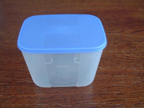 Tupperware bak doos 1 Liter blauw deksel, Huis en Inrichting, Keuken | Tupperware, Blauw, Ophalen of Verzenden