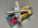 Blikken speelgoed vliegtuig (Nieuw in doos), Antiek en Kunst, Antiek | Speelgoed, Ophalen of Verzenden