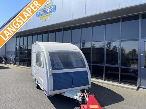 Kip Kompakt 37 EK Langslaper + WC Lichtgewicht 680KG !!, Caravans en Kamperen, Caravans, Bedrijf, tot en met 2, 500 - 750 kg, Standaardzit