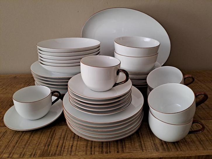 Servies set 33 delig, Huis en Inrichting, Keuken | Servies, Zo goed als nieuw, Overige typen, Overige stijlen, Porselein, Ophalen