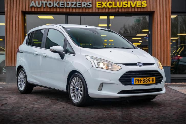 Ford B-Max 1.0 EcoBoost Titanium, Auto's, Ford, Bedrijf, Te koop, B-Max, ABS, Airbags, Airconditioning, Alarm, Boordcomputer, Centrale vergrendeling