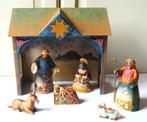 Jim Shore Kerststal ( Heartwood Creek 2003 ) Stal 6 Beelden, Diversen, Ophalen of Verzenden