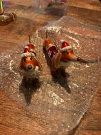 Teckel kerstbal glas 2 stuks, Ophalen, Zo goed als nieuw