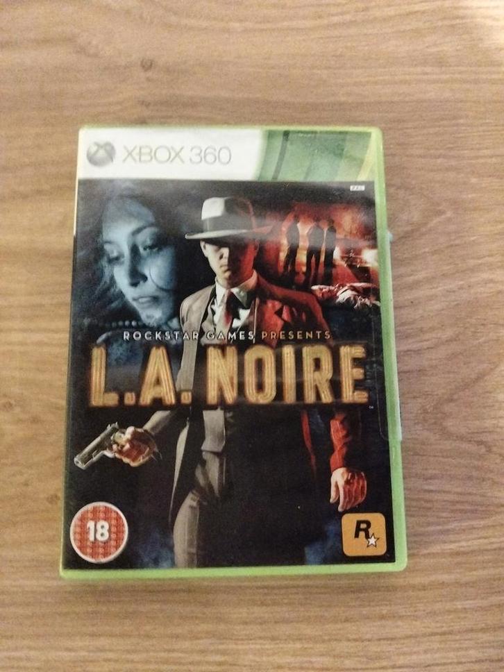 L.A. Noire - Xbox 360 - Detective Avontuur, Spelcomputers en Games, Games | Xbox 360, Gebruikt, Avontuur en Actie, 1 speler, Vanaf 18 jaar
