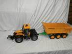Bruder  JCB trekker met lier en Joskin kieper, Ophalen, Zo goed als nieuw