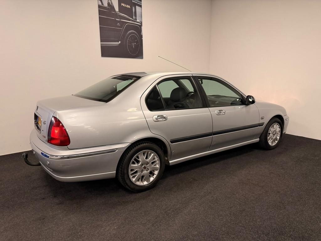 Rover 45 1.8 Sterling |Leer | Airco, Auto's, Rover, Voorwielaandrijving, Gebruikt, Zwart, 4 cilinders