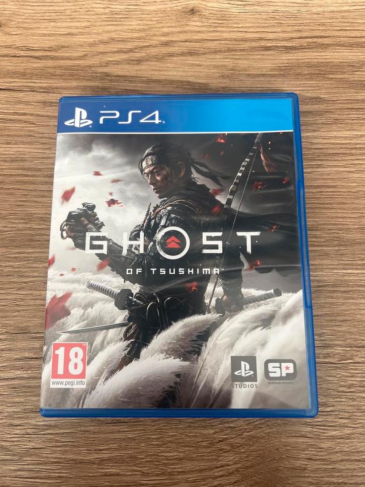 Ghost of Tsushima PS4 game, Spelcomputers en Games, Games | Sony PlayStation 4, Zo goed als nieuw, Avontuur en Actie, 1 speler