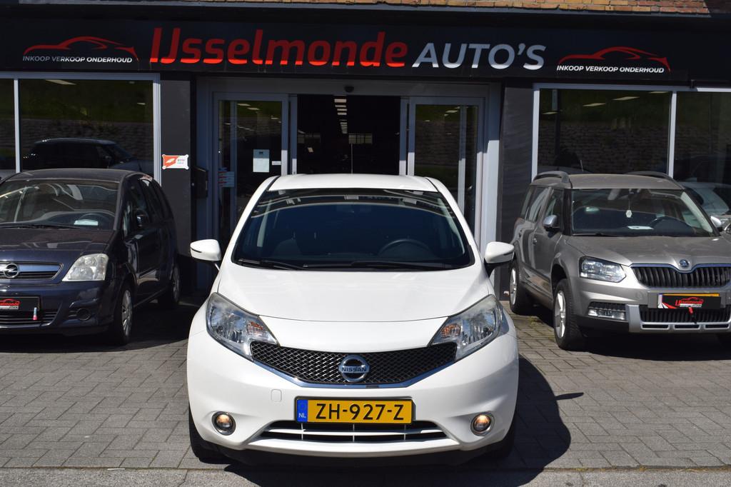 Nissan Note 1.2 Connect Edition Navi PDC Airco Cruise, Auto's, Nissan, Euro 5, Stof, 82 pk, 1198 cc