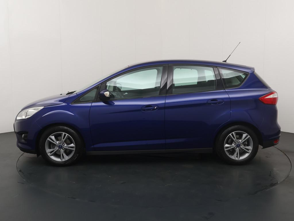 Ford C-MAX 125PK Edition | Trekhaak | Airco | Cruise | Park, Auto's, Ford, Euro 5, Gebruikt, Zwart, Blauw
