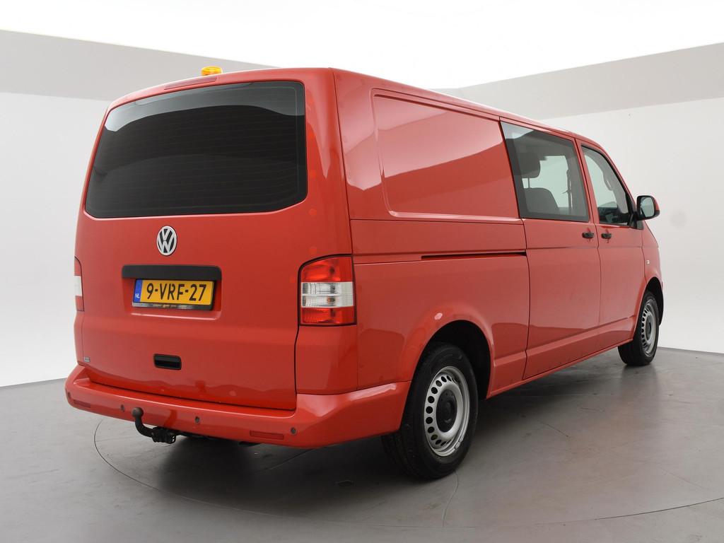 Volkswagen Transporter 2.0 TDI L2H1 *30.291 KM!* DUBBEL CABI, Auto's, Voorwielaandrijving, Euro 5, Stof, Gebruikt