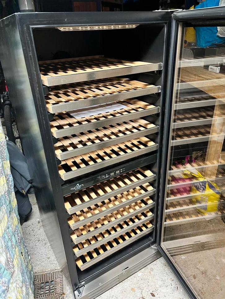 Grote Scan Cool Wijnklimaatkast - VK 902 - 68x60x140cm, Witgoed en Apparatuur, Thuistaps, Zo goed als nieuw, Overige merken, Ophalen