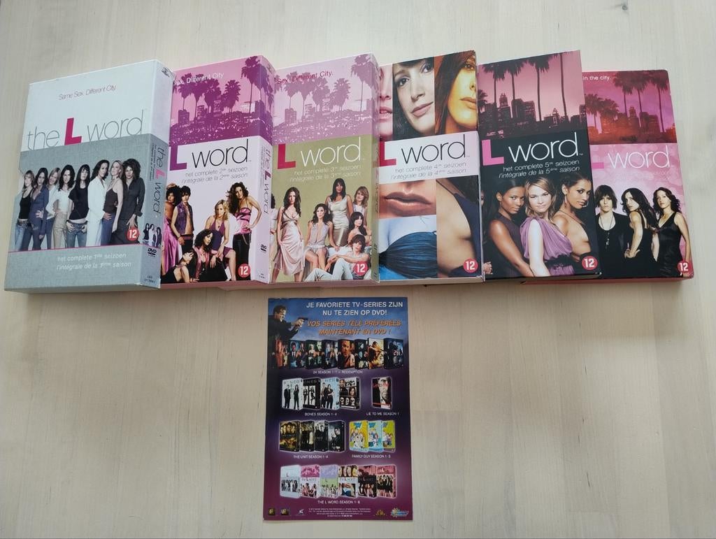 The L Word DVD Boxset Seizoen 1 t/m 6, Cd's en Dvd's, Gebruikt, Vanaf 16 jaar, Boxset, Drama