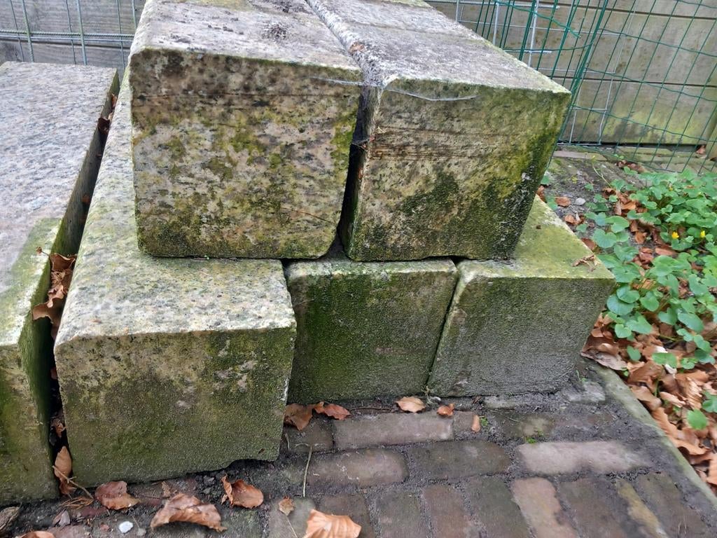 natuursteen, Tuin en Terras, Ophalen, Minder dan 100 cm, Minder dan 25 cm