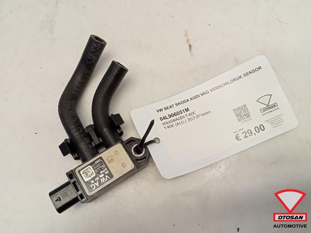 VW Seat Skoda Audi VAG Verschildruk Sensor 04L906051M, Auto-onderdelen, Uitlaatsystemen, Gebruikt, Volkswagen, Volkswagen AG, Berliner Ring 2
38440  Wolfsburg, DE