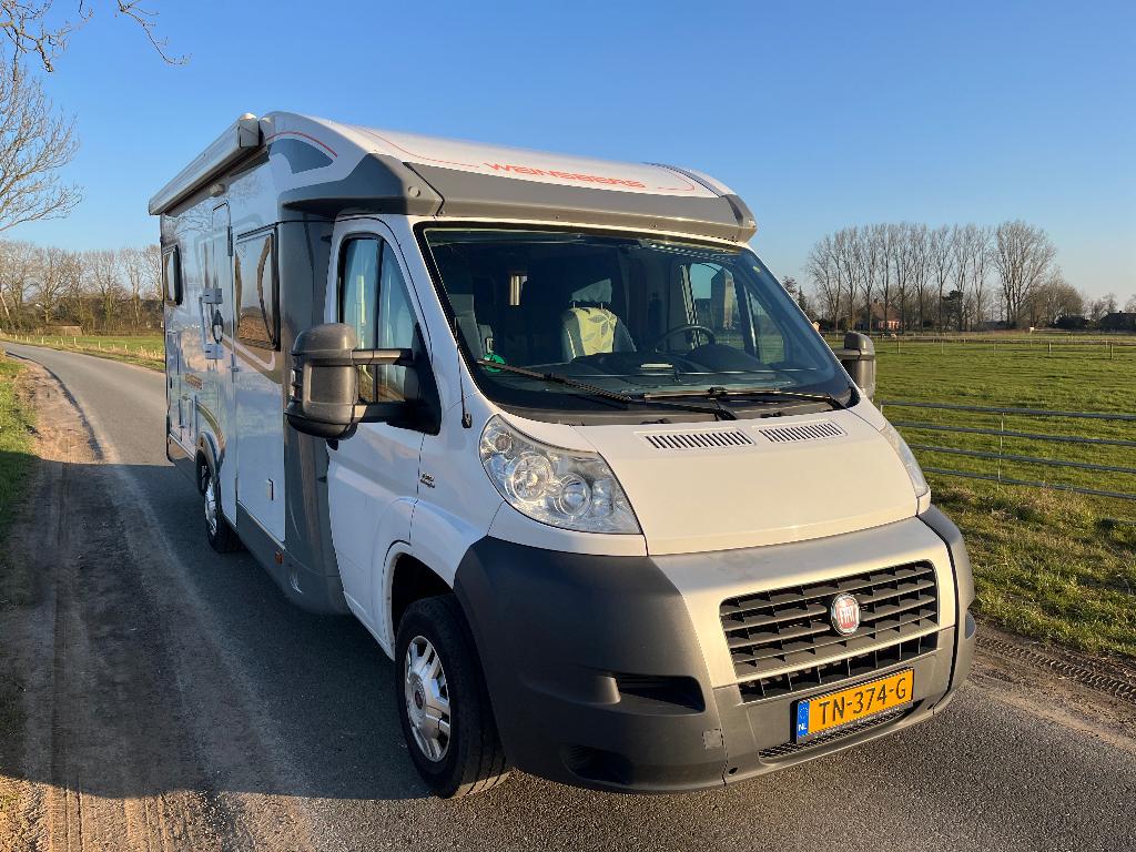 Zeer complete Camper Fiat Weinsberg R58 - 2012 - 4 persoons, Luifel, Chemisch toilet, Weinsberg, Ringverwarming
