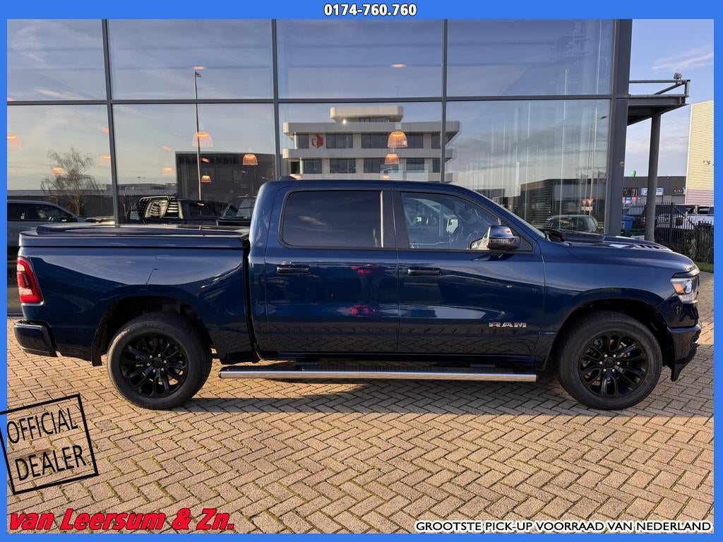 Dodge Ram 1500 Laramie Sport | Alpine | Wireless Apple Carpl, Automaat, 5654 cc, Blauw, 402 pk