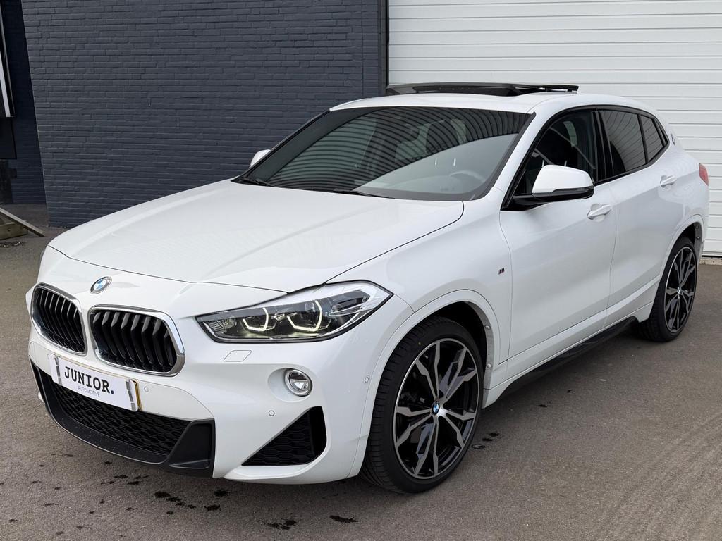 BMW X2 SDrive18d High Executive Edition M-PAKKET/PANORAMADAK, Auto's, X2, 4 cilinders, 150 pk, Wit