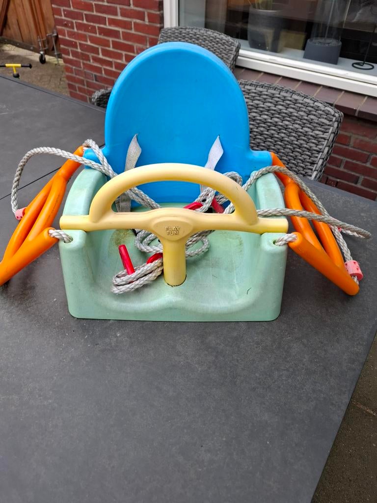 Play Fun babyschommel - Veilig en kleurrijk, Ophalen, Gebruikt, Schommel