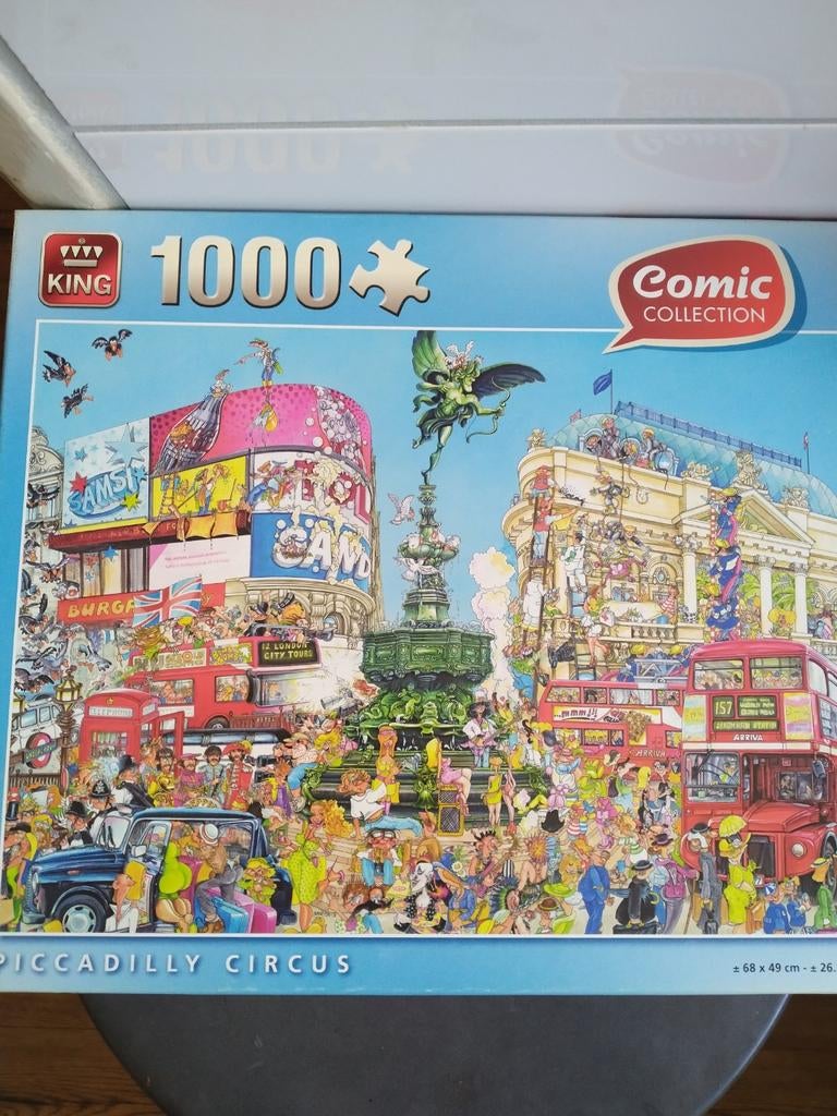 King puzzel, Hobby en Vrije tijd, Ophalen, 500 t/m 1500 stukjes