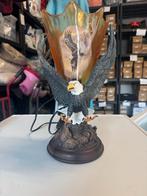 Bradford Exchange Golden Majesty Eagle Torchiere Lamp, Ophalen, Zo goed als nieuw