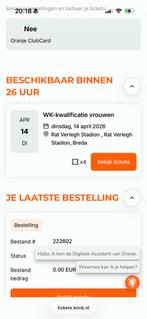 Nederland-Frankrijk vrouwen, Drie personen of meer, April