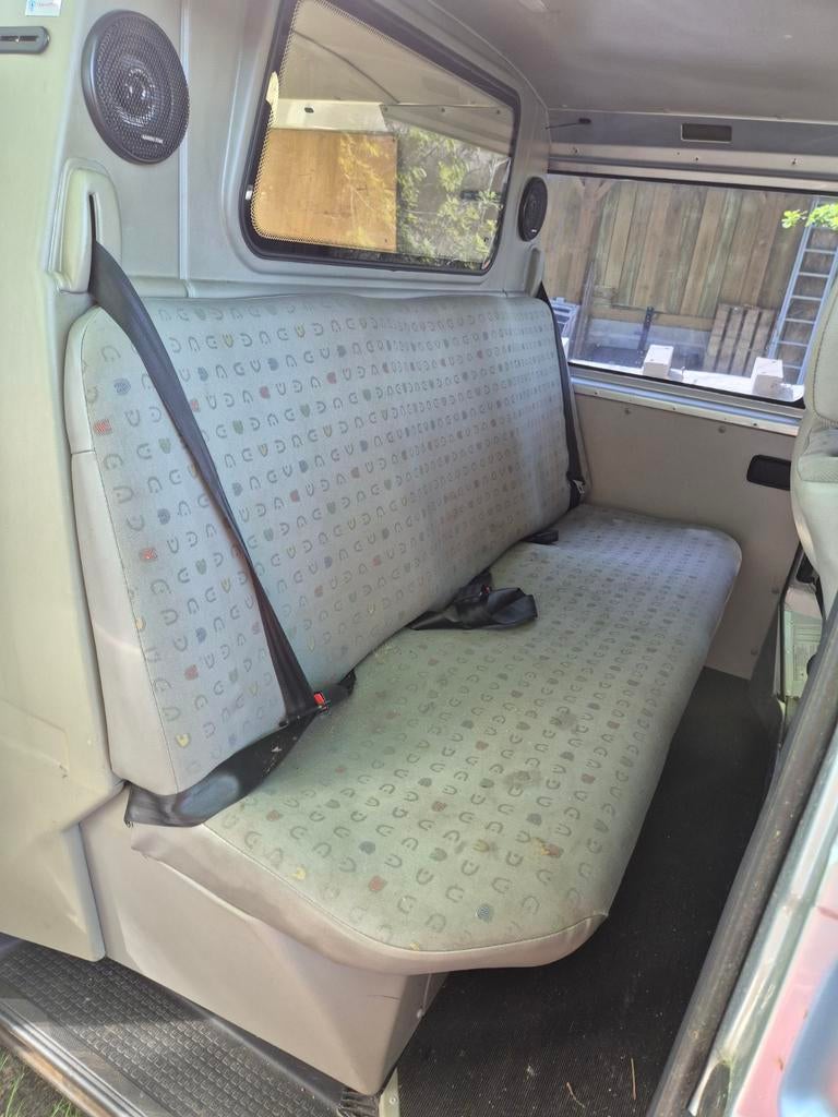 VW T4 Dubbele Cabine Bank met Gordels, Ophalen, Gebruikt, Volkswagen