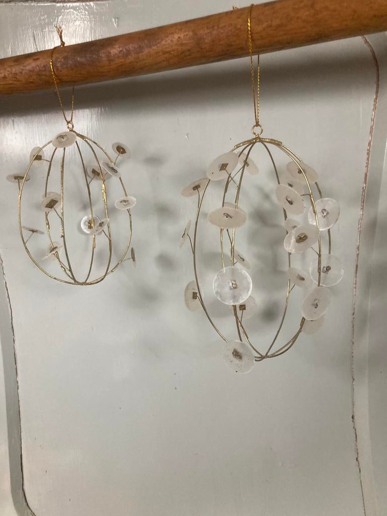 Fair trade paasei koper schelp, Diversen, F, C, Nieuw, Ophalen of Verzenden