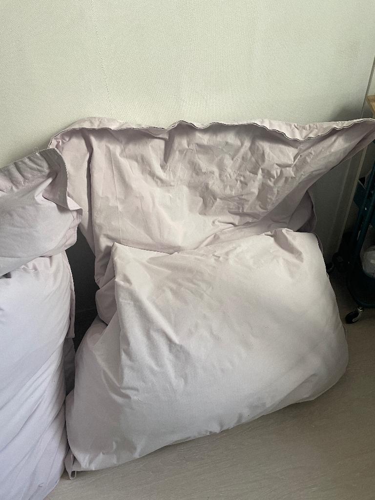 Fatboy zitzak lila xxl, Huis en Inrichting, Stoelen, Ophalen, Gebruikt, Overige kleuren, Eén