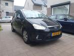 Ford C-Max 1.8 92KW 2007 Zwart, Auto's, Voorwielaandrijving, Zwart, 4 cilinders, Zwart