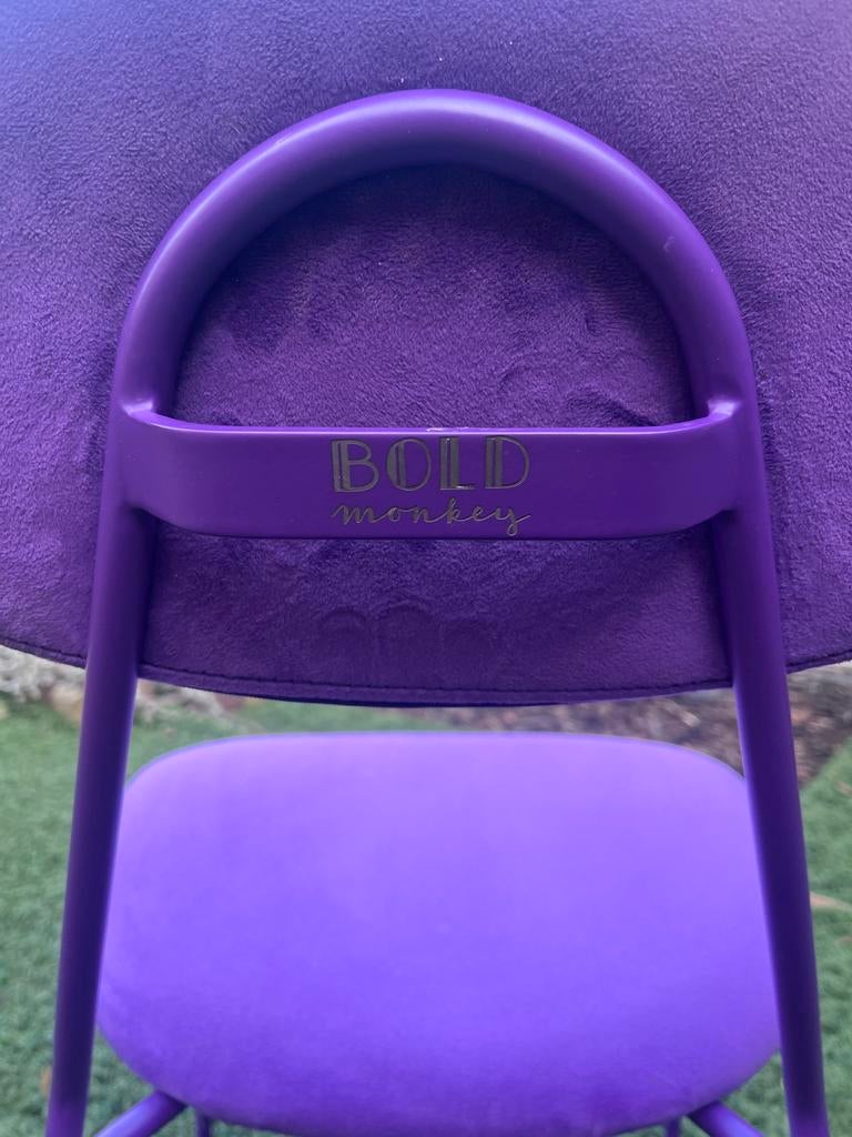 Bold Monkey - paarse stoel, Ophalen, Zo goed als nieuw, Overige kleuren, Eén