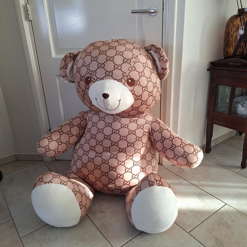 Gucci knuffelbeer XL, Ophalen of Verzenden, Stoffen beer