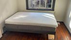 Bed incl. matras & topper (moet weg), Ophalen, Zo goed als nieuw, Tweepersoons, 140 cm