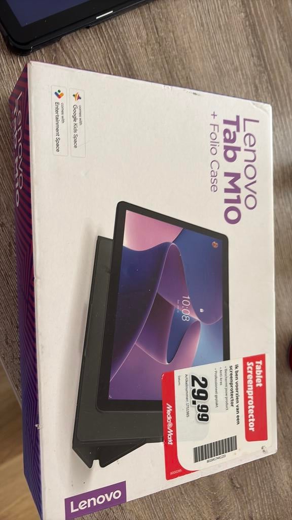 Lenovo tab M10, Computers en Software, Android Tablets, Zo goed als nieuw, 64 GB, Wi-Fi, Uitbreidbaar geheugen