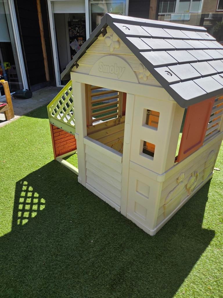 Smoby speelhuis + keuken, Ophalen, Zo goed als nieuw, Kunststof