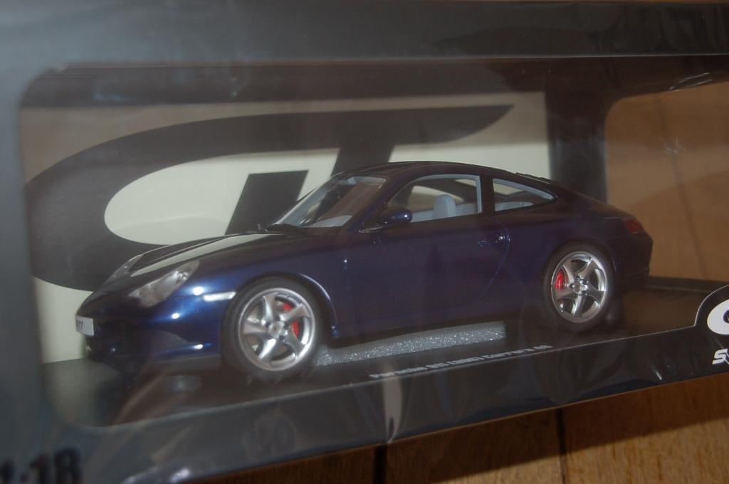1:18 PORSCHE 911 996 4S blue GT spirit GT938 WRH, Hobby en Vrije tijd, Modelauto's | 1:18, Verzenden, Zo goed als nieuw, Auto