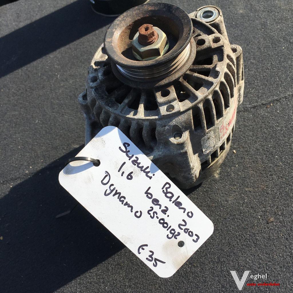 Suzuki Baleno Sw 1.6 Benzine 2001 2500192  Dynamo, Gebruikt, -, -, Ophalen of Verzenden