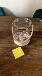 Windlicht met zand en schelpen, Ophalen of Verzenden, Zo goed als nieuw