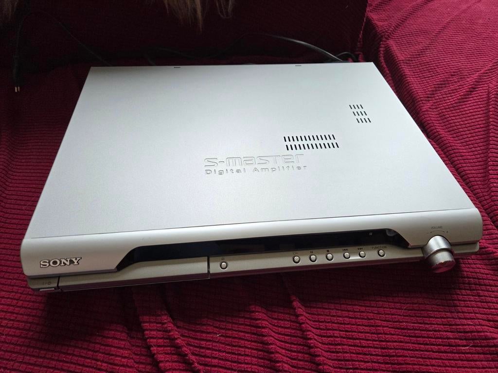 Sony S-Master Digitale Versterker - Zilver, Audio, Tv en Foto, Versterkers en Receivers, Ophalen of Verzenden, Gebruikt, Sony