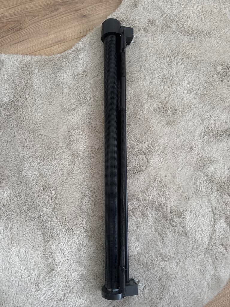 ADSafety Oprolbaar Traphekje Zwart, Ophalen, Overige materialen, Oprolhekje, Zo goed als nieuw