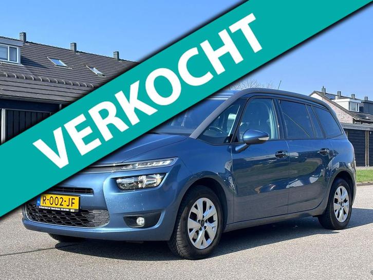 Citroen Grand C4 Picasso 1.2 PureTech Exclusive 7 Persoons*A, Auto's, Citroën, Bedrijf, Te koop, C4 (Grand) Picasso, 360° camera