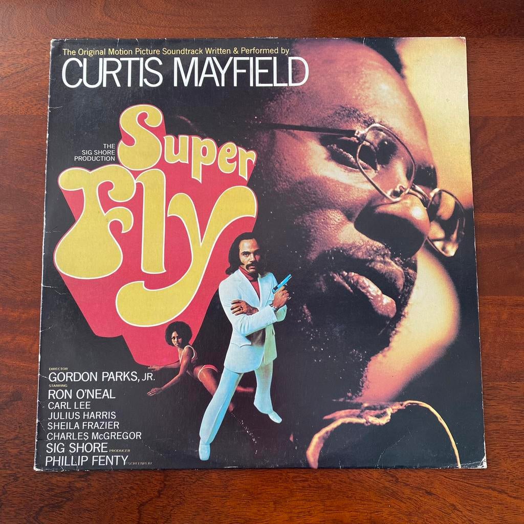 LP Curtis Mayfield - SuperFly (US 1988), Ophalen of Verzenden, Gebruikt, 12 inch