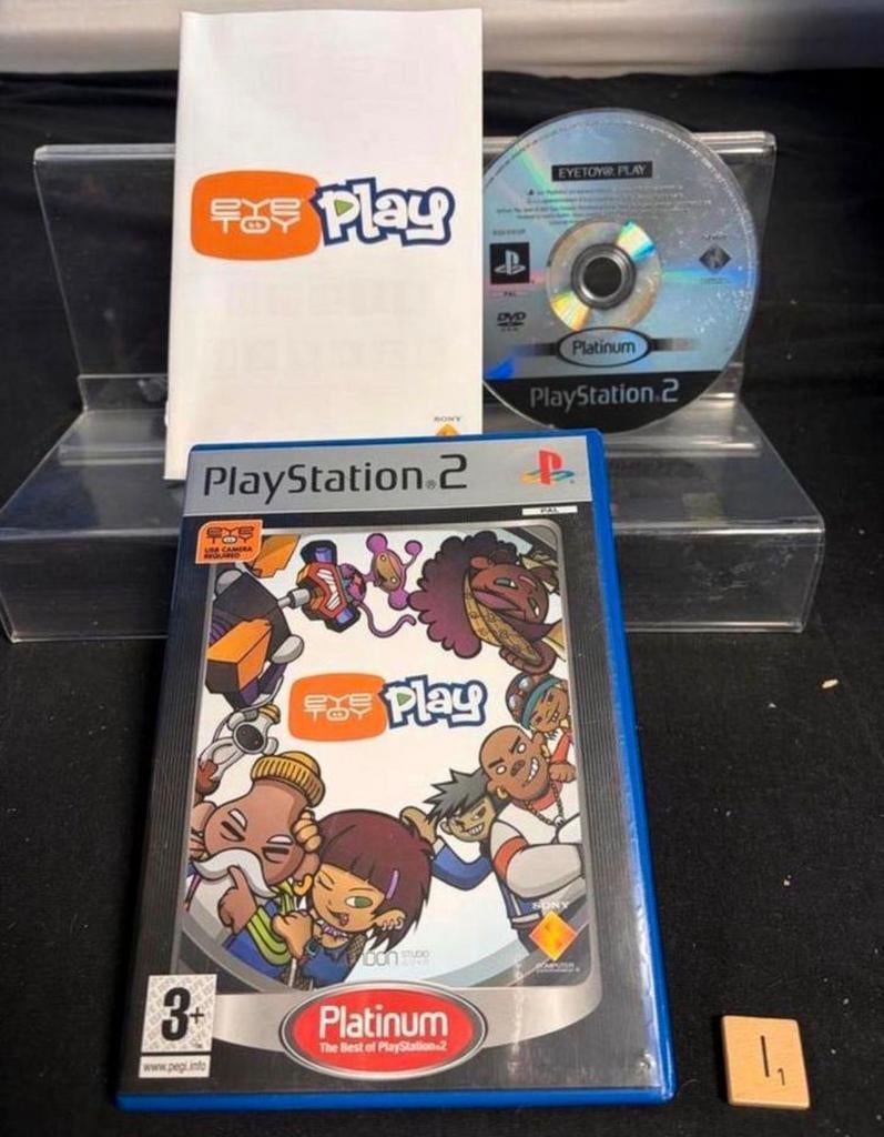 EyeToy Play Platinum PlayStation 2 (PS2) - Compleet, Overige genres, Eén computer, Ophalen of Verzenden, Vanaf 3 jaar